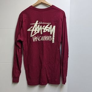 Stussy Vancouver Long Sleeve Tee Shirt